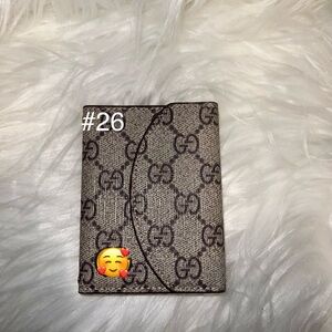 Gucci Beige and Brown Signature Wallet